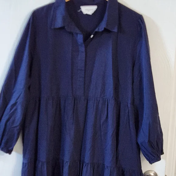 Tuckernuck Navy Long Sleeve Dress Pomander Place - Picture 8 of 12